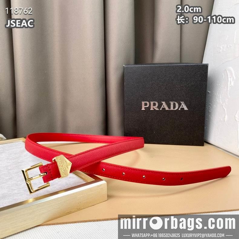 Prada belt 20mmX90-110cm 8L02