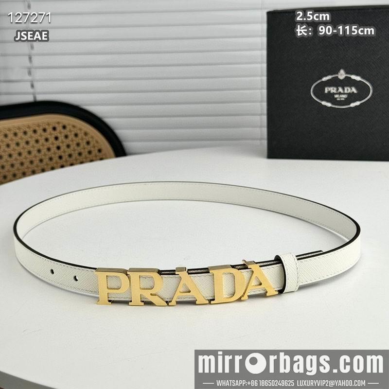 Prada belt 25mmX90-115cm 8L04