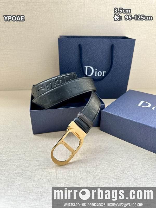 Dior belt 35mmX95-125cm 8L43