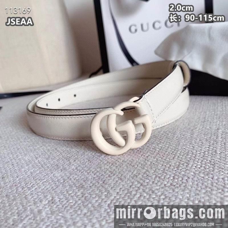 Gucci belt 20mmX90-115cm 8L16
