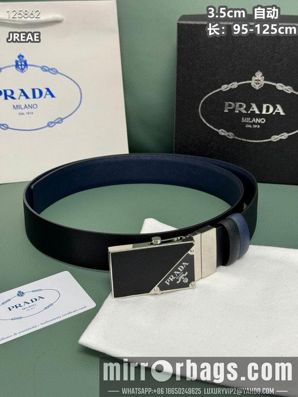 Prada belt 35mmX95-125cm 8L50