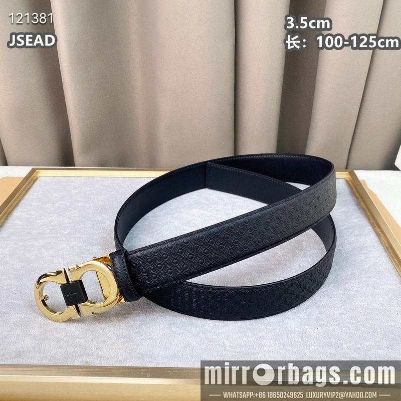 Ferragamo belt 35mmX100-125cm 8L62