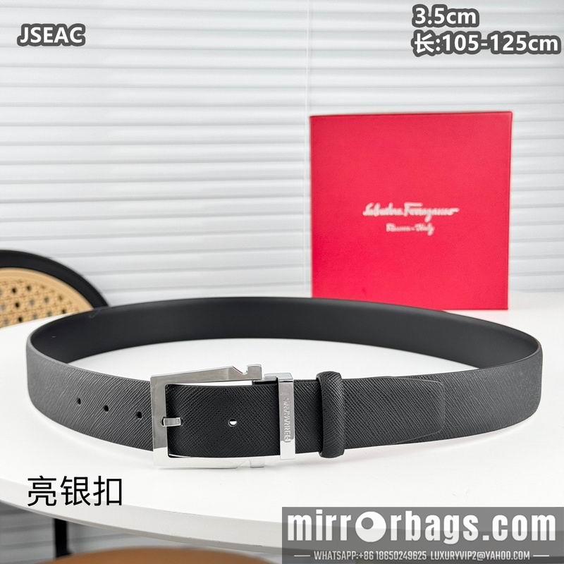 Ferragamo belt 35mmX105-125cm 8L129