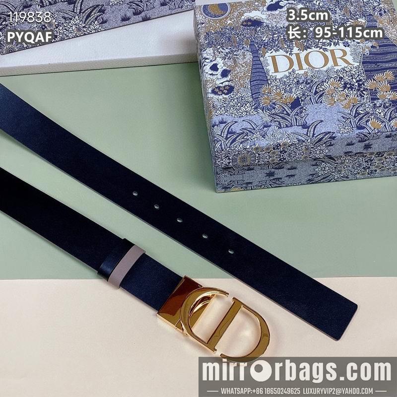 Dior belt 35mmX95-115cm 8L040802