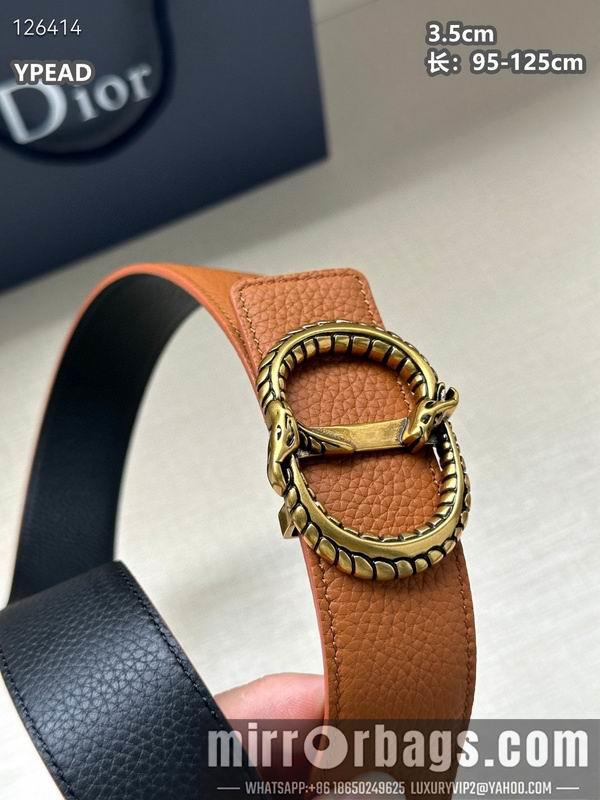 Dior belt 35mmX95-125cm 8L20