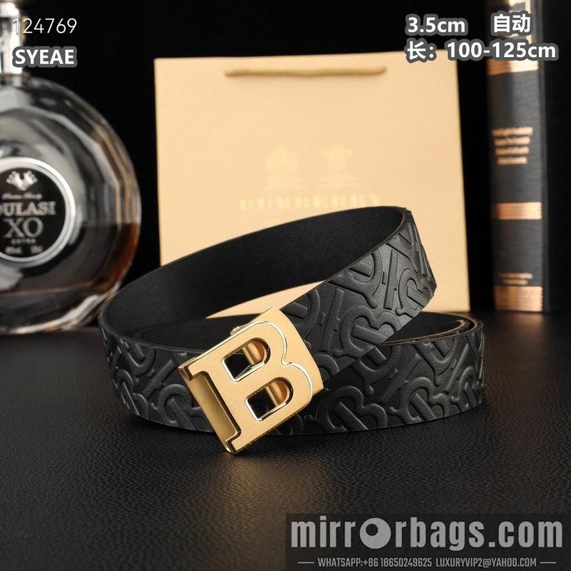 Burberry belt 35mmX100-125cm 8L75