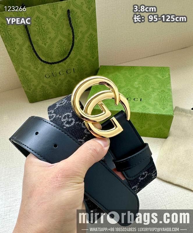 Gucci belt 38mmX95-125cm 8L11