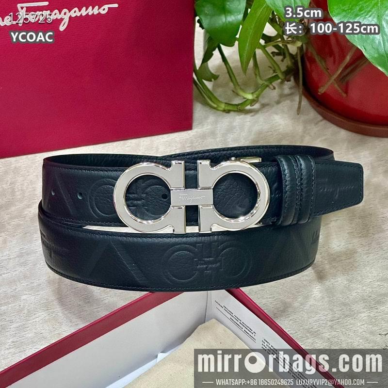 Ferragamo belt 35mmX100-125cm 8L29