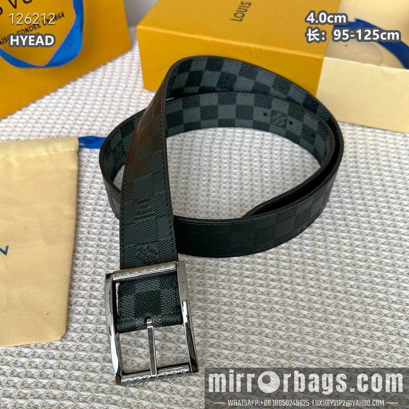 LV belt 40mmX95-125cm 8L06