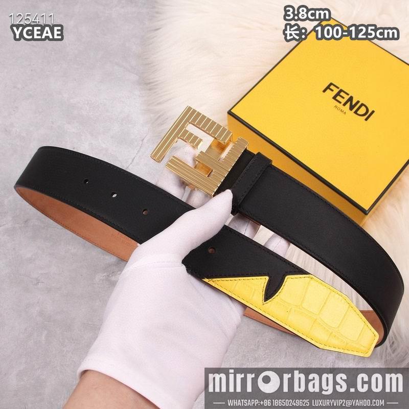 Fendi belt 38mmX100-125cm 8L21