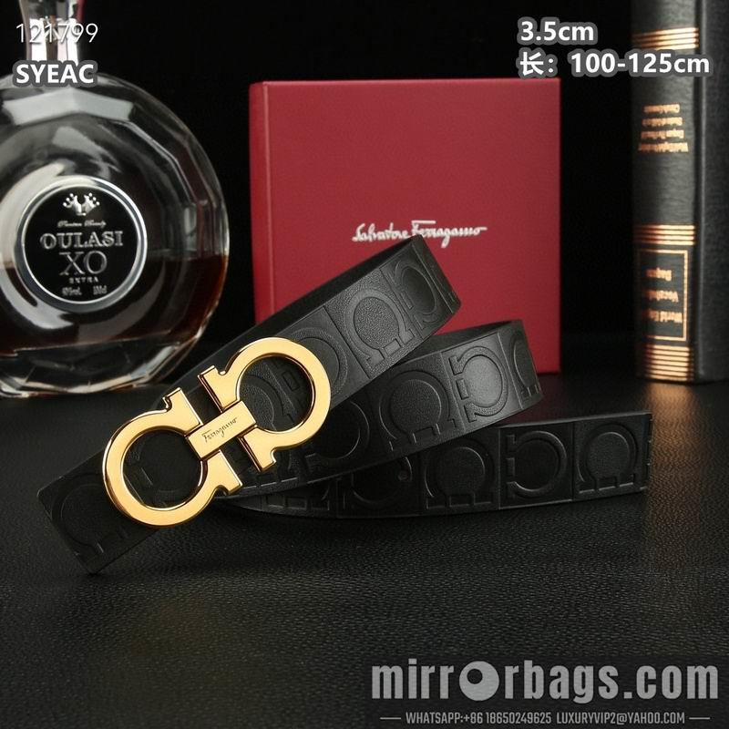 Ferragamo belt 35mmX100-125cm 8L74