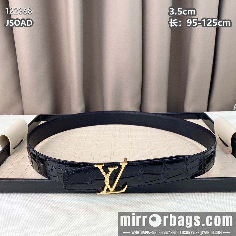 LV belt 35mmX95-125cm 8L04