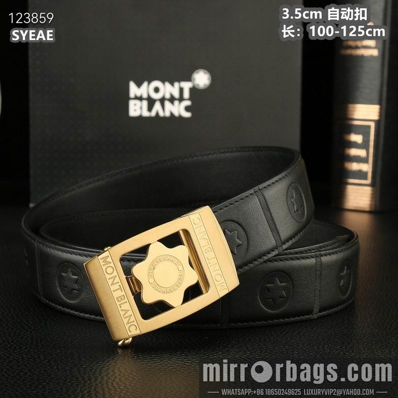 Montlanc belt 35mmX100-125cm 8L51