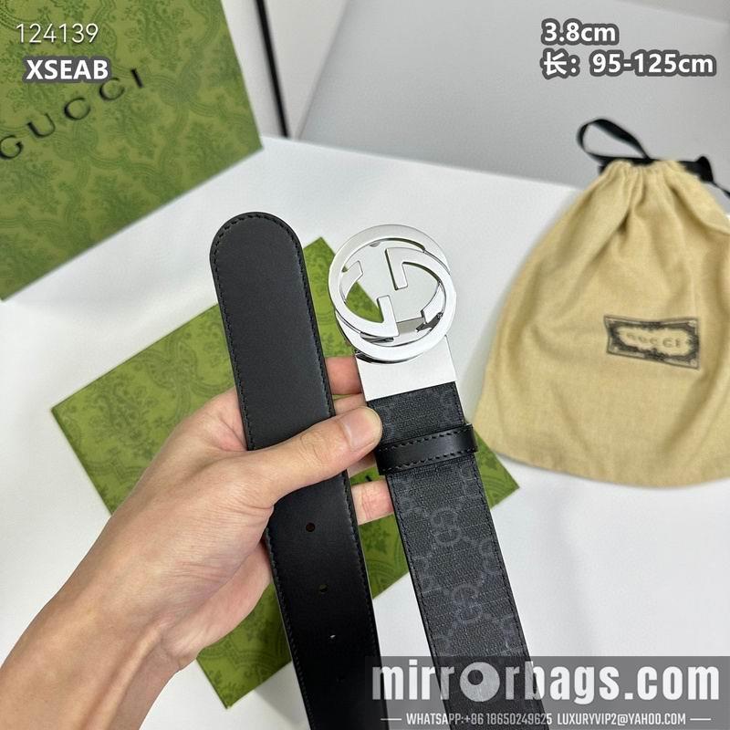 Gucci belt 38mmX95-125cm 8L09