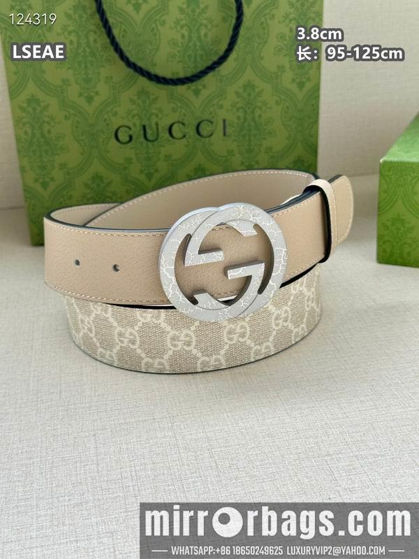Gucci belt 38mmX95-125cm 8L03