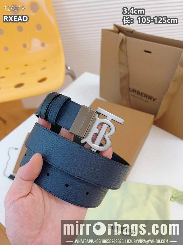 Burberry belt 34mmX105-125cm 8L07