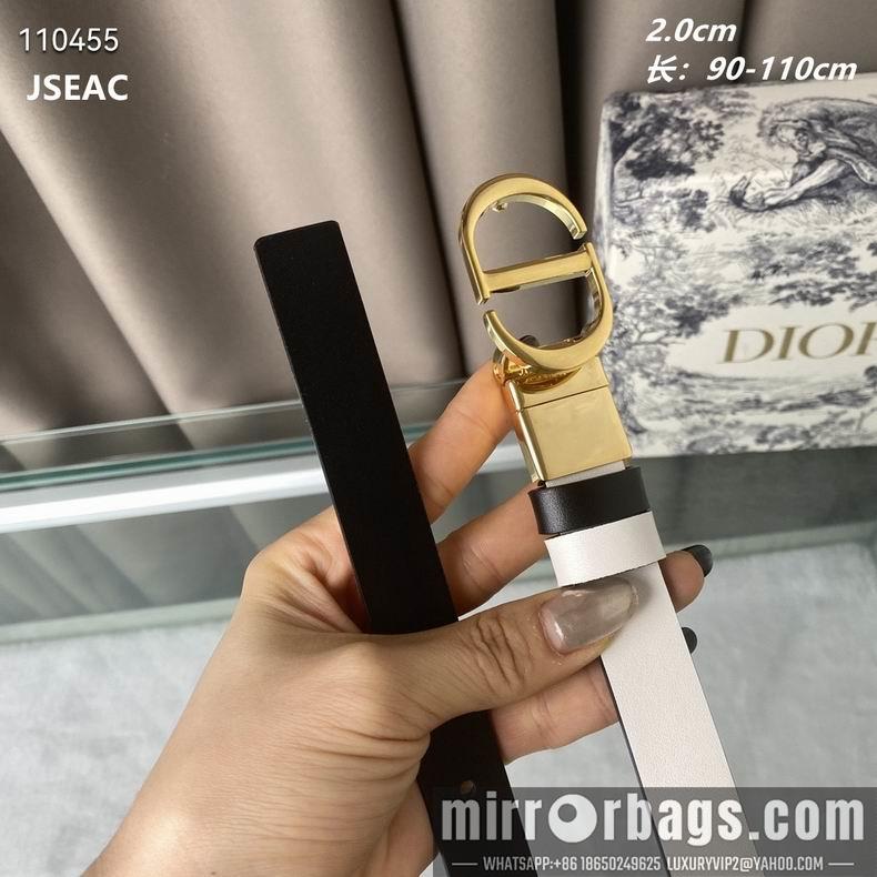 Dior Belt 20mmX90-110cm 8L01