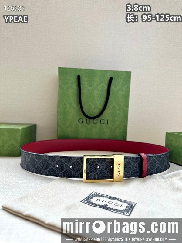 Gucci belt 38mmX95-125cm 8L01