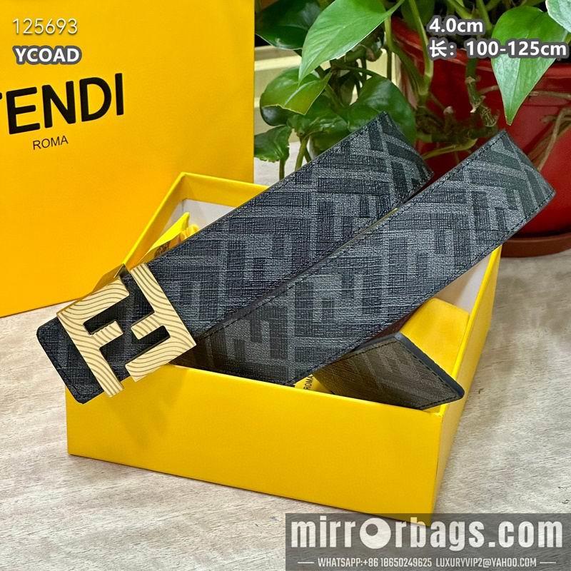 Fendi belt 40mmX100-125cm 8L26