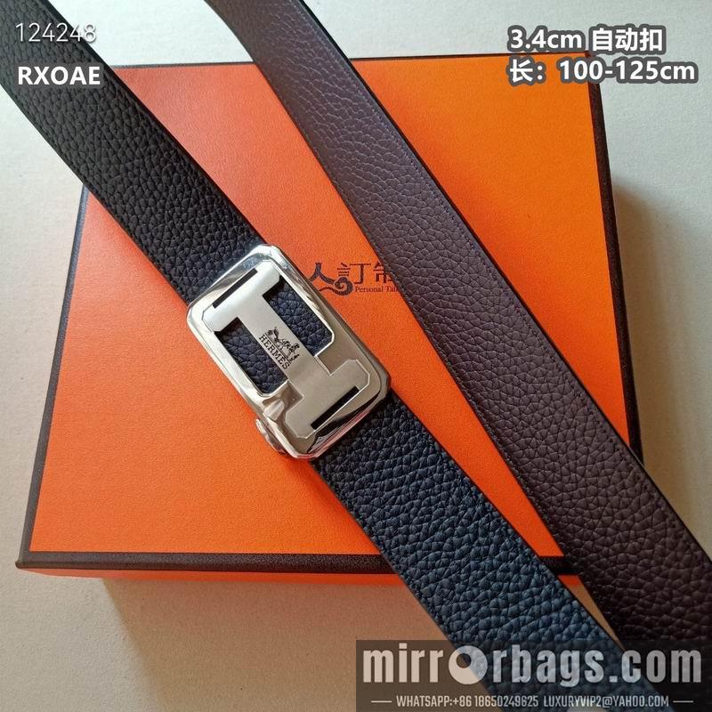 Hermes belt 34mmX100-125cm 8L08