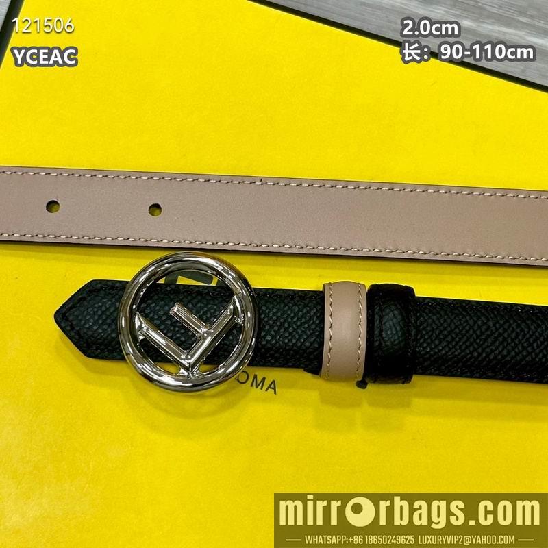 Fendi belt 20mmX90-110cm 8L17