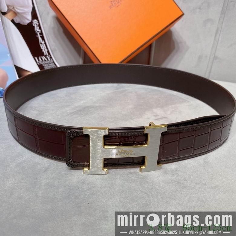Hermes Belt 38mmX95-125cm 7D91