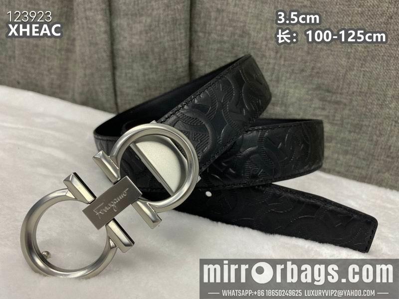 Ferragamo belt 35mmX100-125cm 8L46