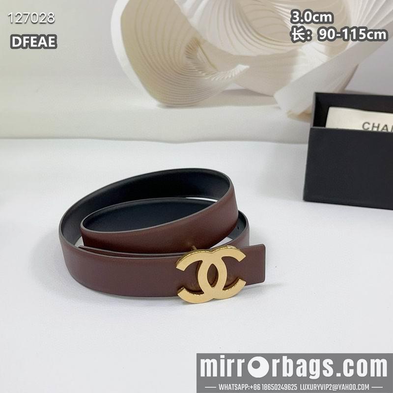 Chanel belt 30mmX90-115cm 8L31