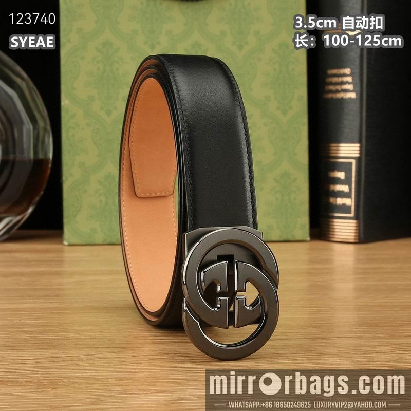 Gucci belt 35mmX100-125cm 8L58