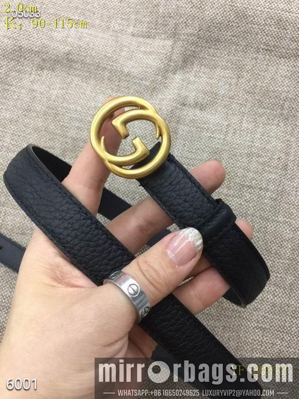 Gucci Belt 20mm 90-115cm 8L04