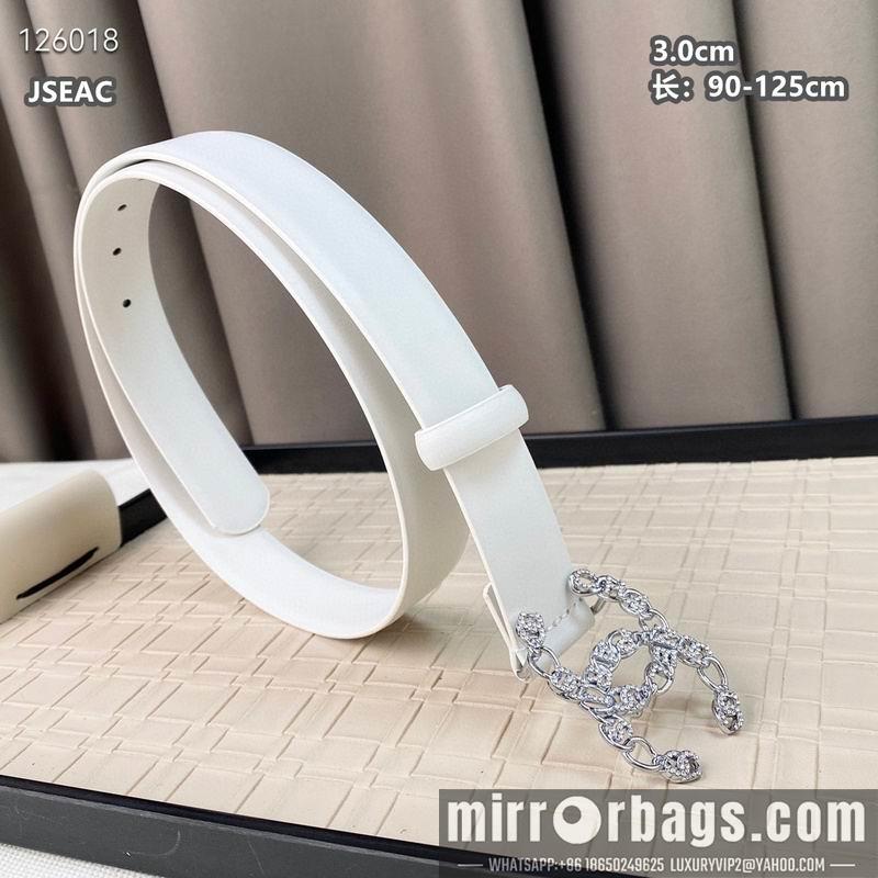 Chanel belt 30mmX90-125cm 8L19