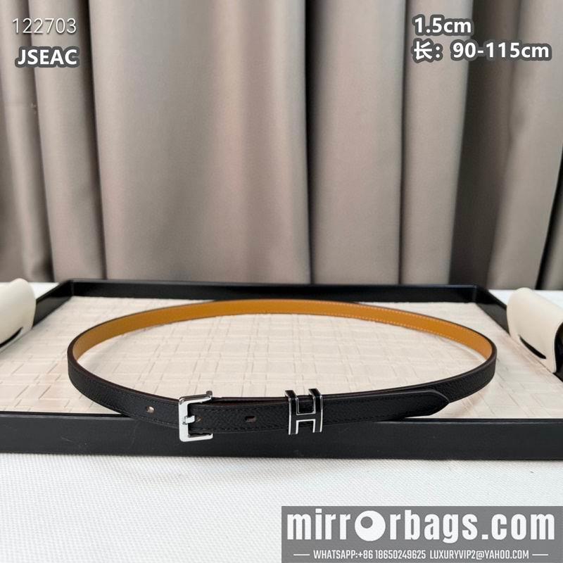 Hermes belt 15mmX90-115cm 8L04
