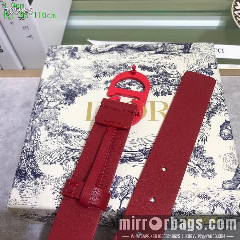 Dior Belt 30mm 95-110cm 8L02
