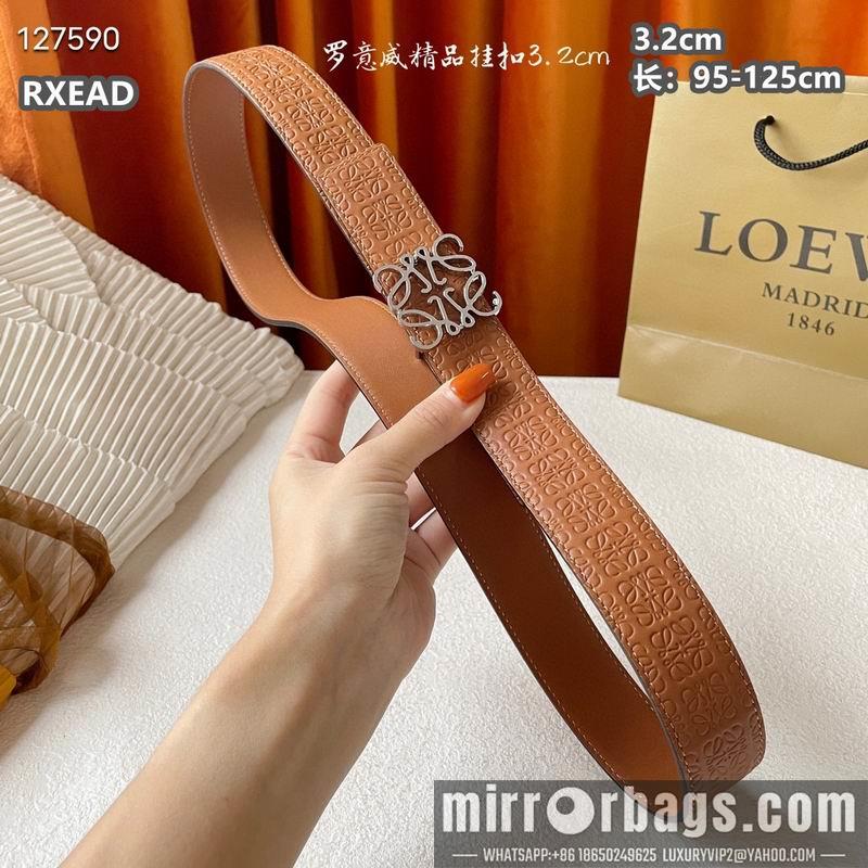 Loewe belt 32mmX95-125cm 8L04