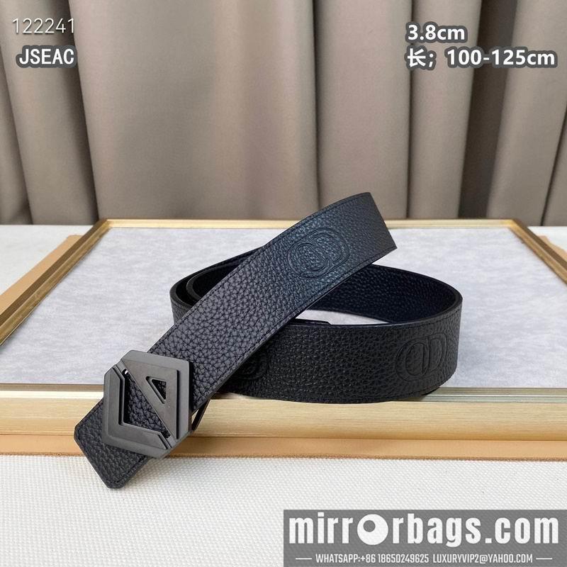 Dior belt 38mmX100-125cm 8L08
