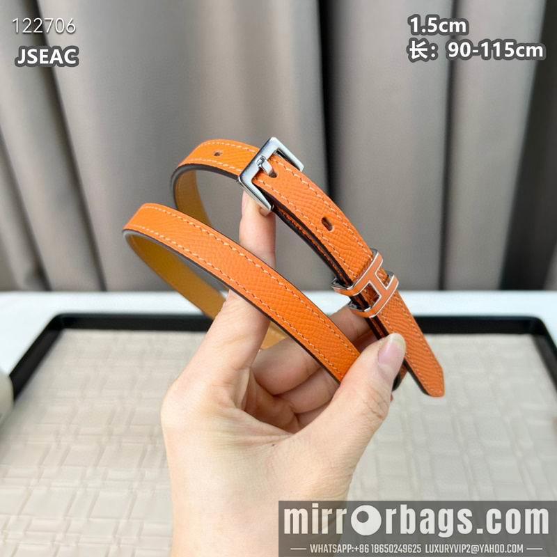 Hermes belt 15mmX90-115cm 8L04