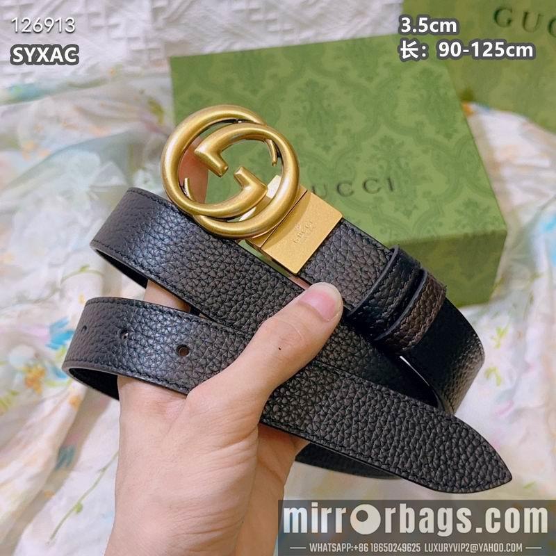 Gucci belt 35mmX90-125cm 8L72