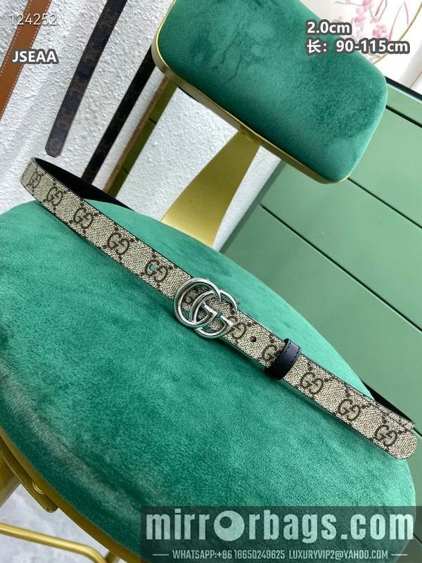 Gucci belt 20mmX90-115cm 8L22
