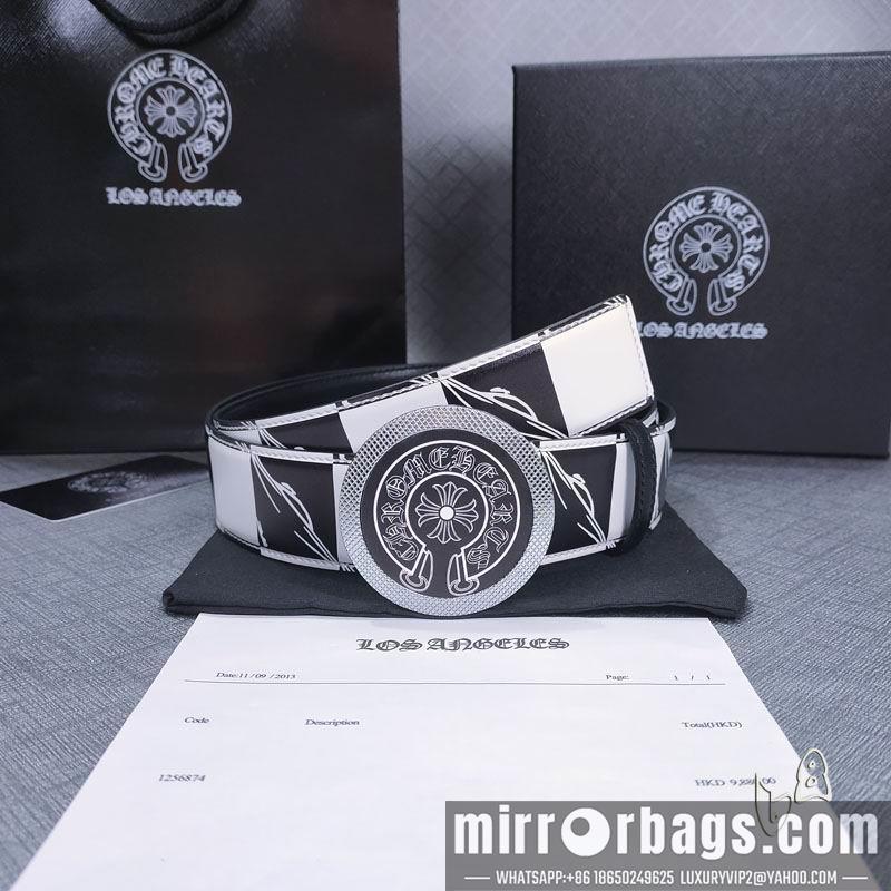 Chrome Hearts belt 38mmX80-125cm lb082003