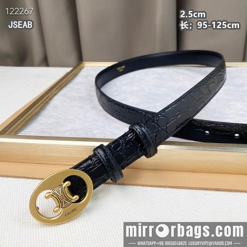 Celine belt 25mmX95-125cm 8L22