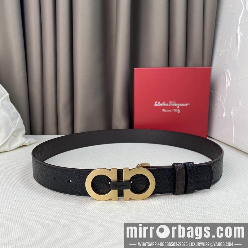 Ferragamo belt 35mmX95-125cm 7D10