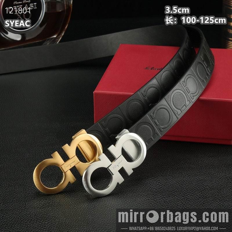 Ferragamo belt 35mmX100-125cm 8L72