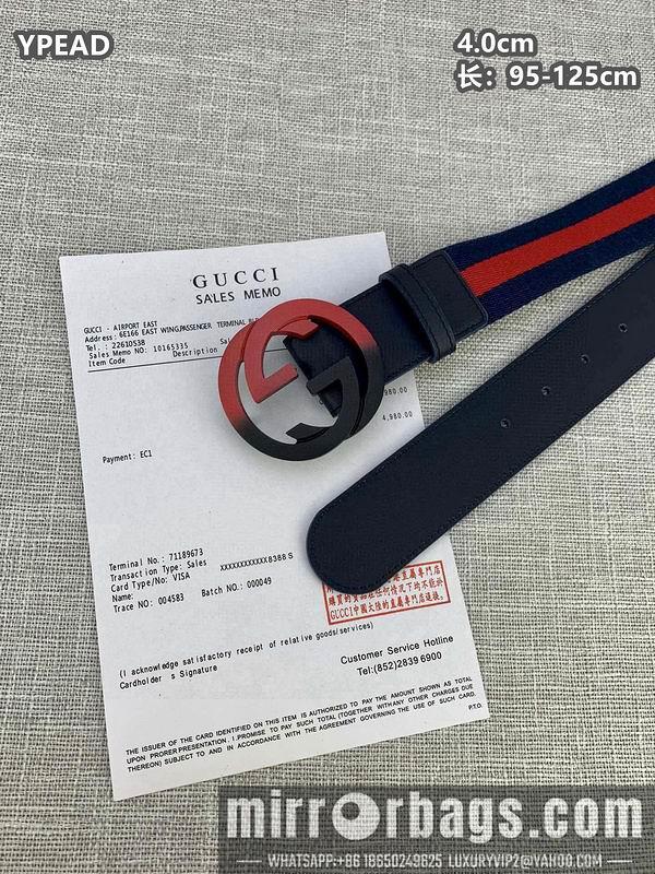 Gucci belt 40mmX95-125cm 8L08