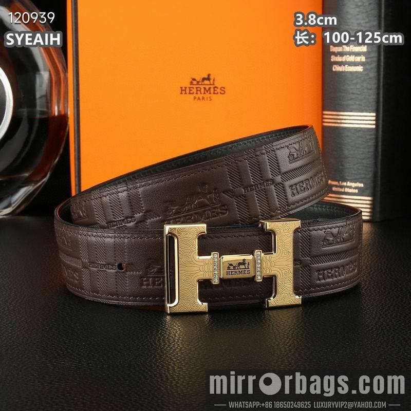 Hermes belt 38mmX100-125cm 8L072005