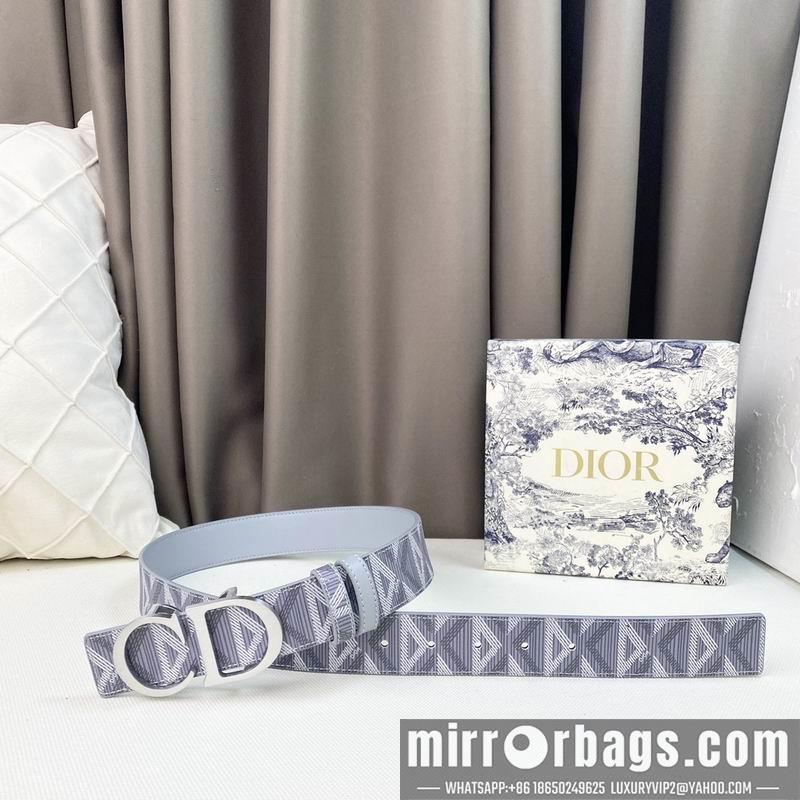 Dior belt 35mmX95-135cm 7D21