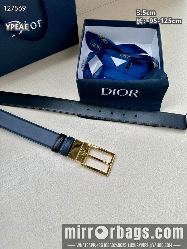 Dior belt 35mmX95-125cm 8L32