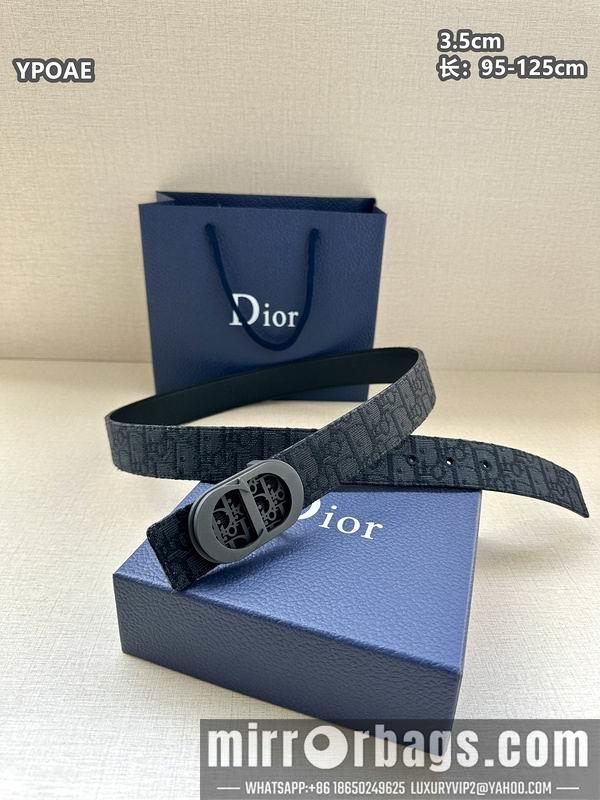 Dior belt 35mmX95-125cm 8L42