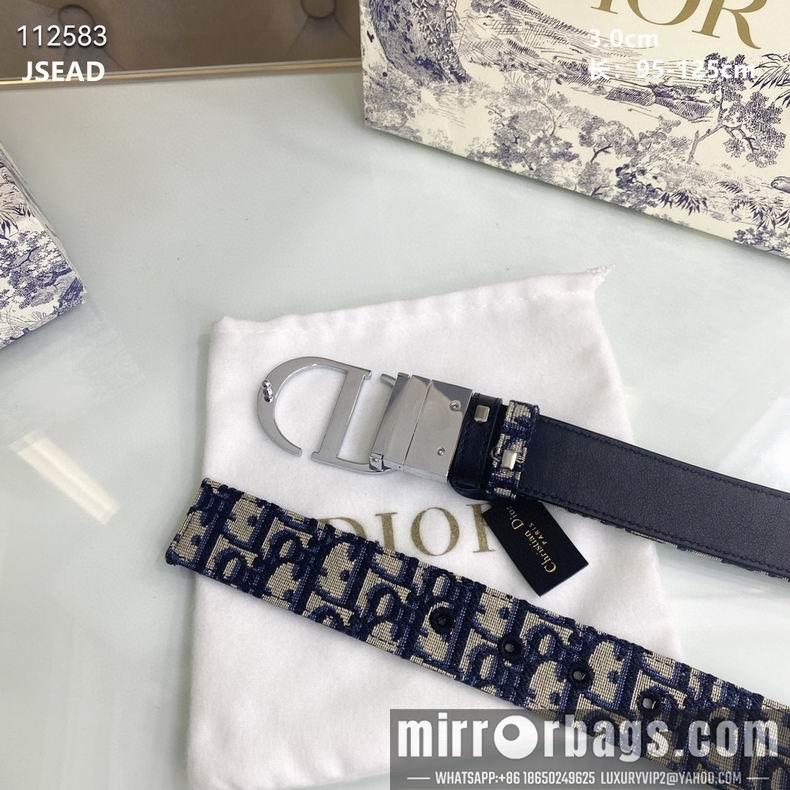 Dior belt 30mmX95-125cm 8L11