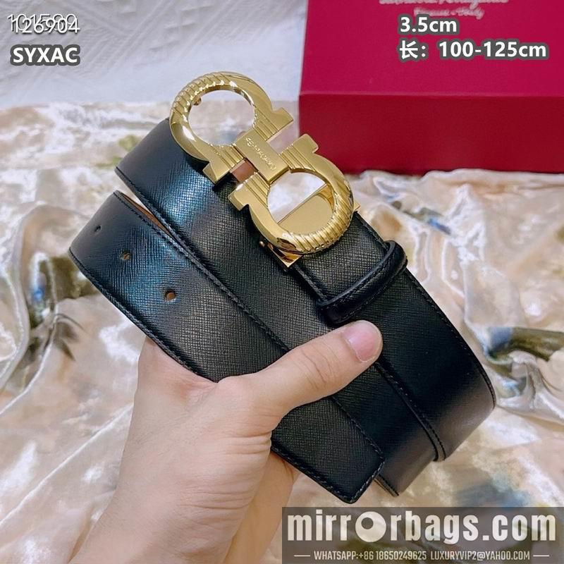 Ferragamo belt 35mmX100-125cm 8L90