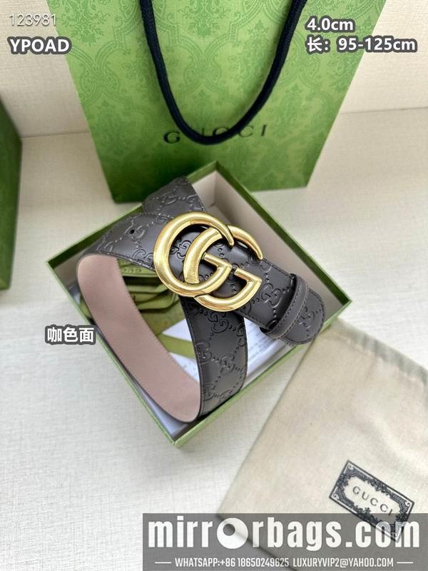 Gucci belt 40mmX95-125cm 8L103